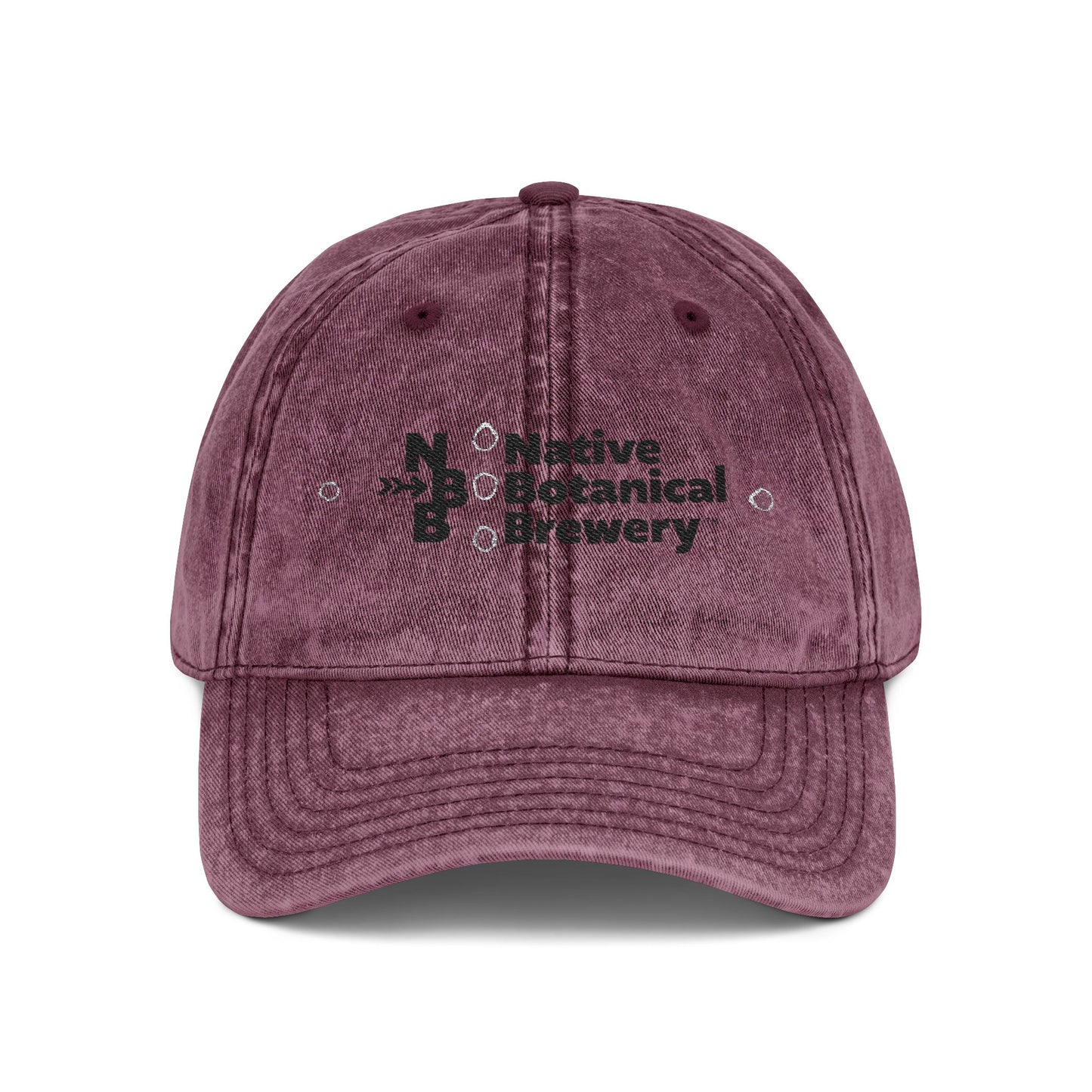 Retro Style Native Botanical Brewery Dad Hat.