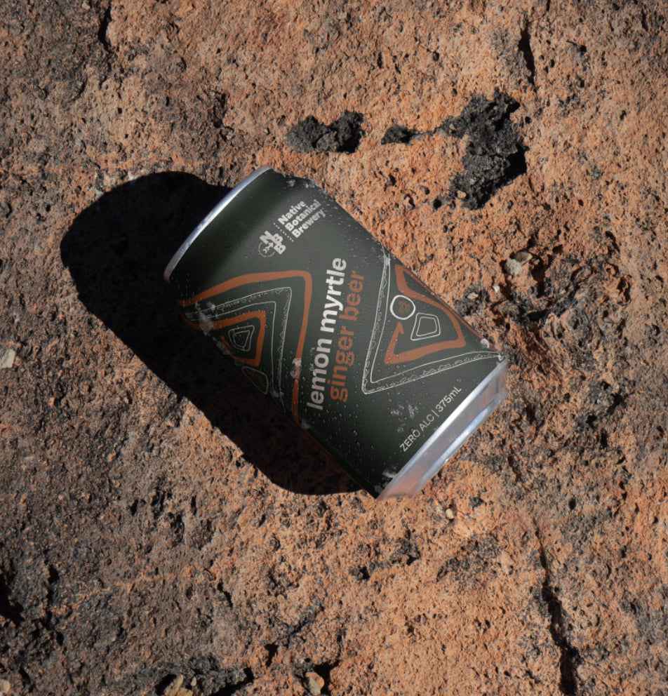 Lemon Myrtle Ginger Beer (non-alcoholic)