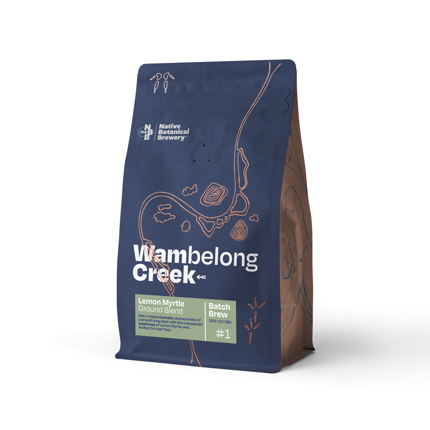 Native Botanical Brewery Australian Made Authentic Organic Lemon Myrtle Coffee