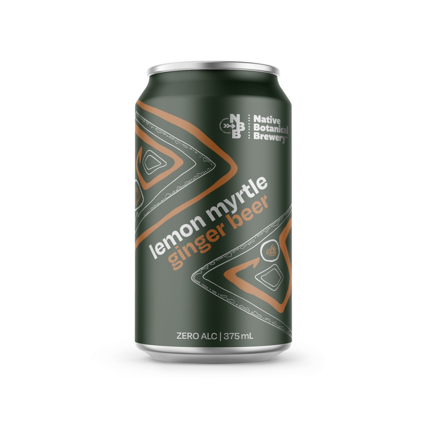 Lemon Myrtle Ginger Beer (non-alcoholic)