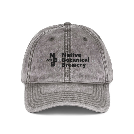Retro Style Native Botanical Brewery Dad Hat.