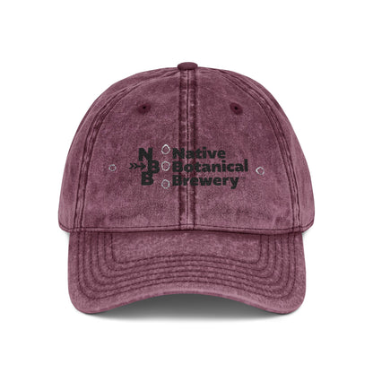 Retro Style Native Botanical Brewery Dad Hat.