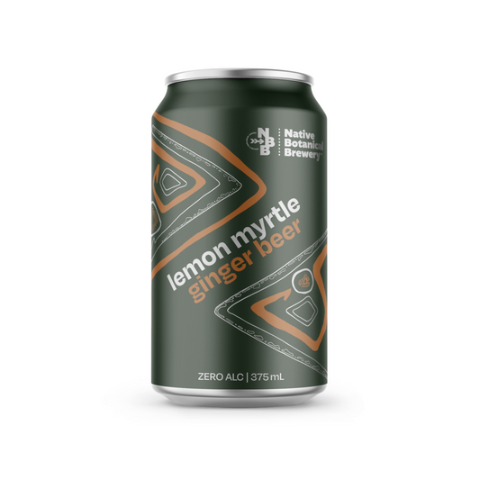 Lemon Myrtle Ginger Beer (non-alcoholic)